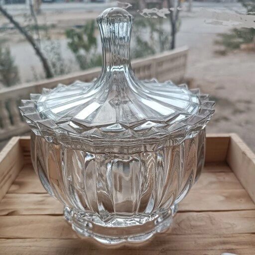 تصویر 1 از خرید ظرف بلوری در دار + قیمت فروش استثنایی