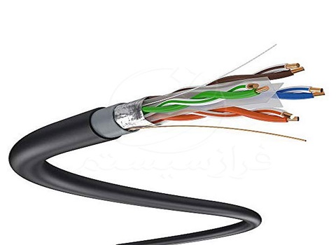تصویر 4 از خرید و قیمت کابل شبکه نگزنس cat6 sftp outdoor + فروش عمده