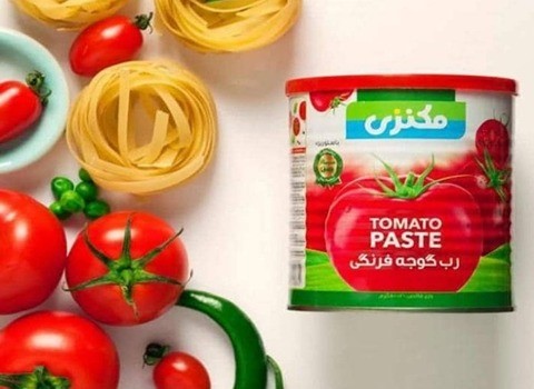 تصویر 2 از قیمت رب گوجه فرنگی مکنزی ۸۰۰ گرمی + خرید باور نکردنی