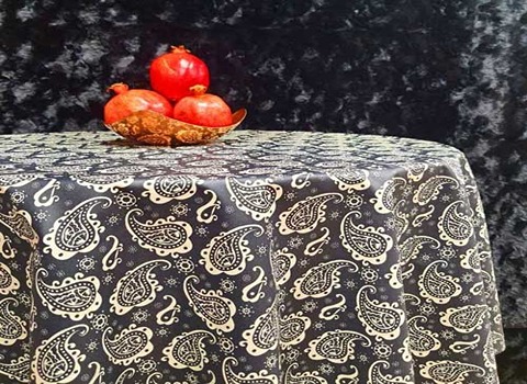 تصویر 4 از قیمت خرید سفره سنتی ترمه عمده به صرفه و ارزان