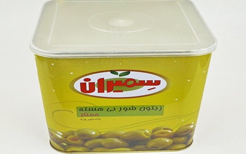 تصویر 3 از خرید زیتون شور بدون هسته ممتاز سمیران 2600 گرم + قیمت فروش استثنایی