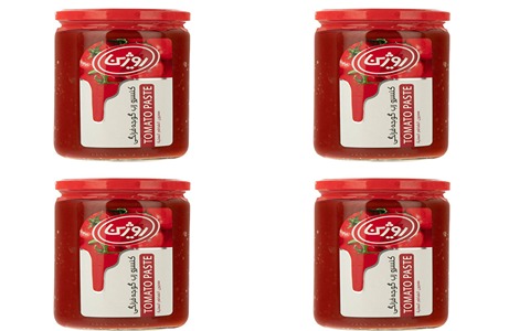 تصویر 2 از فروش رب گوجه فرنگی روژین + قیمت خرید به صرفه