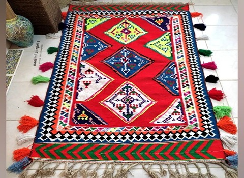 تصویر 3 از قیمت خرید گلیم سنتی قشقایی + فروش ویژه