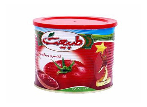 تصویر 1 از خرید رب گوجه فرنگی قوطی 800 گرمی + قیمت فروش استثنایی