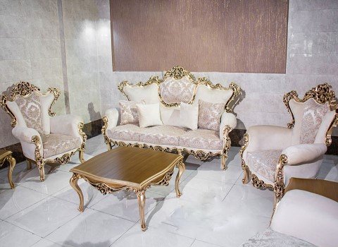تصویر 3 از قیمت خرید مبلمان سلطنتی کلاسیک + فروش ویژه