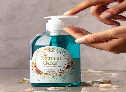 تصویر 1 از قیمت مایع دستشویی درماکلین با کیفیت ارزان + خرید عمده
