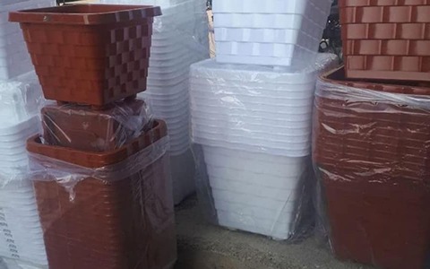 تصویر 1 از خرید گلدان پلاستیکی بزرگ + قیمت فروش استثنایی