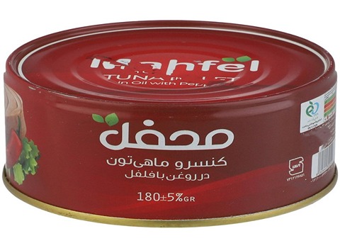 تصویر 4 از خرید کنسرو تن ماهی محفل + قیمت فروش استثنایی