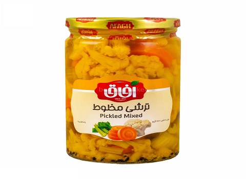 تصویر 1 از خرید و قیمت ترشی مخلوط آفاق + فروش عمده