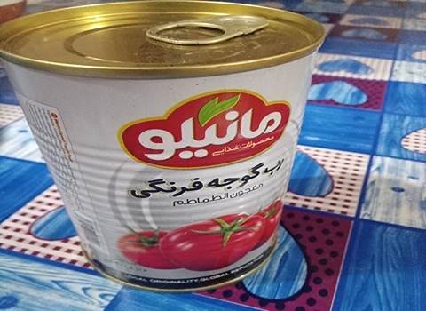تصویر 1 از قیمت خرید رب گوجه فرنگی مانیلو + فروش ویژه