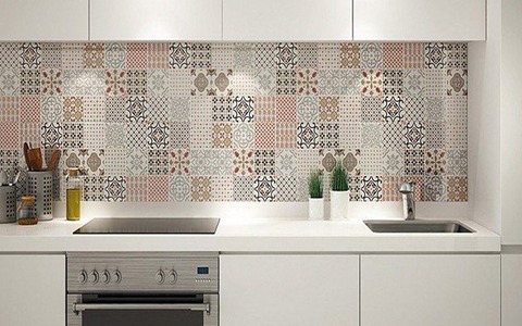تصویر 2 از قیمت کاشی سرامیک بین کابینتی با کیفیت ارزان + خرید عمده