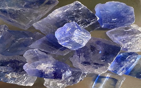 تصویر 4 از قیمت خرید نمک کریستال آبی پررنگ + فروش ویژه