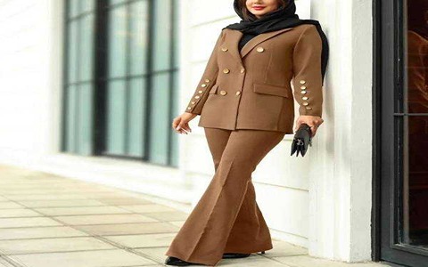تصویر 2 از قیمت خرید کت و شلوار مجلسی زنانه + فروش ویژه