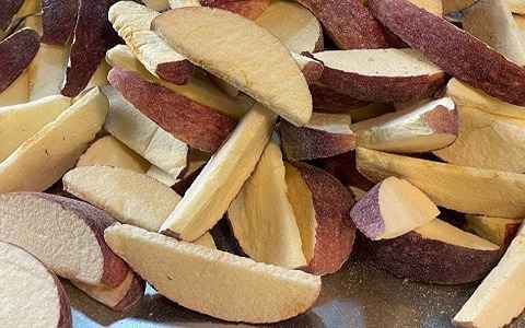 قیمت خرید سیب خشک پفکی عمده به صرفه و ارزان