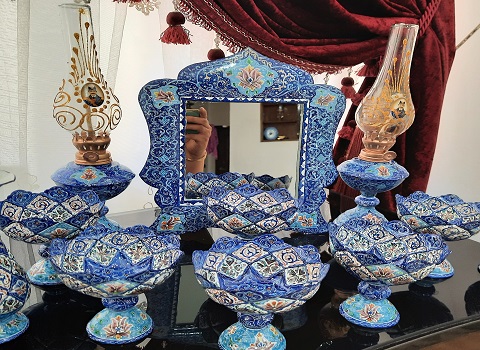 تصویر 2 از خرید ست هفت سین میناکاری شده + قیمت فروش استثنایی