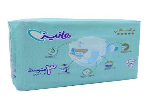 تصویر 3 از خرید پوشک کودک هانیز + قیمت فروش استثنایی