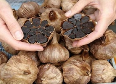 تصویر 2 از قیمت خرید سیر همدان سیاه + فروش ویژه