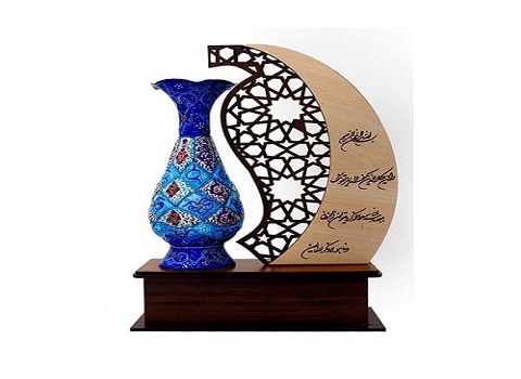 تصویر 2 از قیمت خرید تندیس گلدان میناکاری عمده به صرفه و ارزان