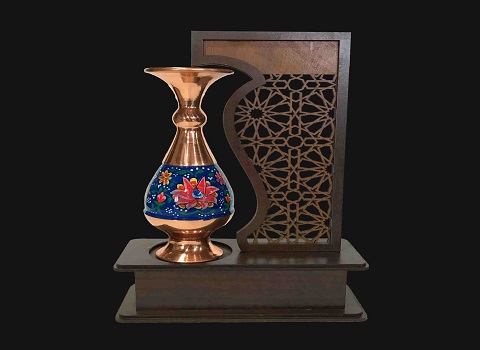 تصویر 4 از قیمت خرید تندیس گلدان میناکاری عمده به صرفه و ارزان