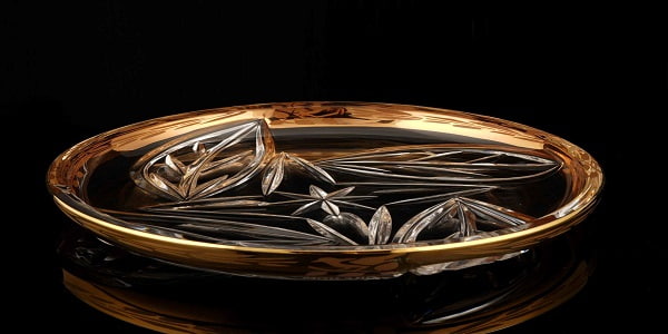 تصویر 5 از خرید پیش دستی بلور دور طلایی + قیمت فروش استثنایی