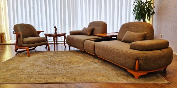 تصویر 4 از قیمت خرید مبلمان راحتی مینیمال + فروش ویژه