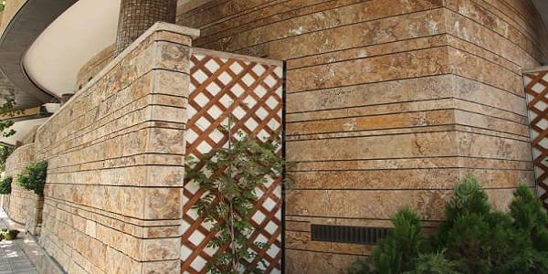 تصویر 4 از قیمت خرید سنگ تراورتن پوست ماری + فروش ویژه