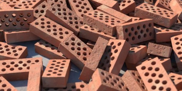 تصویر 4 از خرید آجر سفال قرمز کرمان + قیمت فروش استثنایی