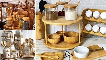 تصویر 5 از فروش استند چوبی آشپزخانه + قیمت خرید به صرفه
