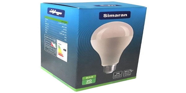 تصویر 3 از خرید لامپ 9 وات سیماران + قیمت فروش استثنایی