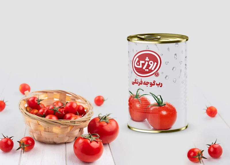 تصویر 3 از خرید و قیمت رب گوجه فرنگی روژین + فروش عمده