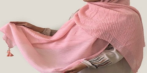 تصویر 2 از خرید و قیمت شال پلیسه مجلسی + فروش صادراتی