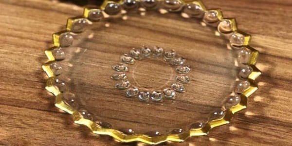 تصویر 1 از قیمت خرید پیش دستی بلور لب طلایی عمده به صرفه و ارزان