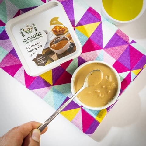خرید و قیمت حلوا ارده با شیره خرما عاصمی + فروش عمده