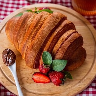 فروش کروسان شکلاتی مغزدار + قیمت خرید به صرفه