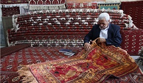 تصویر 1 از قیمت خرید فرش ابریشم دستباف تبریز + فروش ویژه