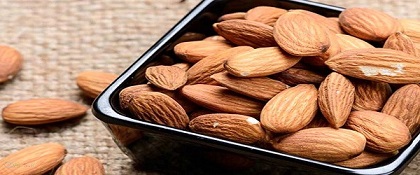 تصویر 1 از بادام درختی زربار سورت شده با کیفیت بالا