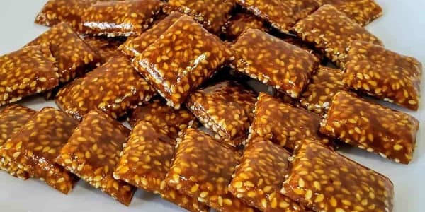 تصویر 4 از خرید پولکی کنجدی با عسل + بهترین قیمت