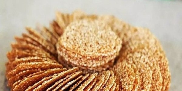 تصویر 3 از خرید پولکی کنجدی با عسل + بهترین قیمت