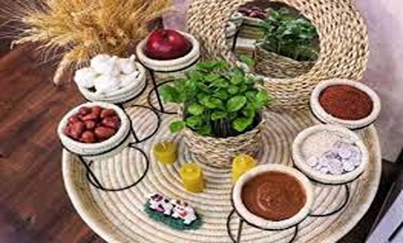 تصویر 4 از خرید هفت سین سنتی حصیری + قیمت فروش استثنایی
