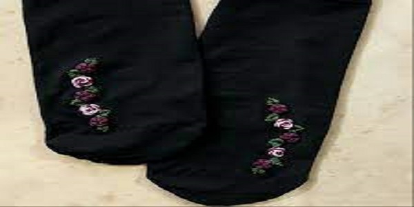تصویر 3 از قیمت خرید جوراب مچی گلدوزی شده+ فروش ویژه