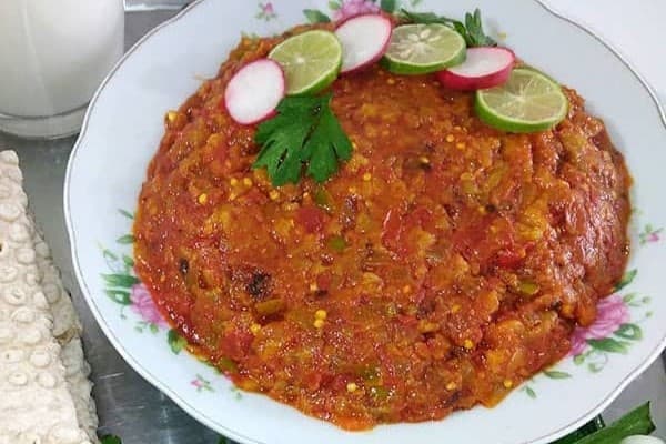 تصویر 3 از قیمت خرید کنسرو خوراک بادمجان زشک عمده به صرفه و ارزان