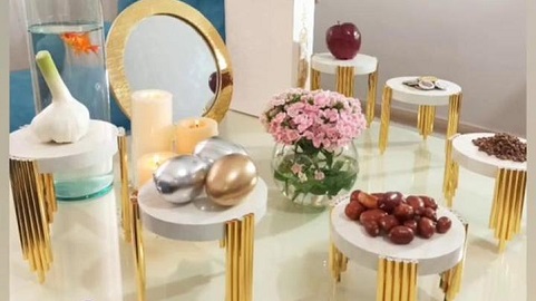تصویر 1 از قیمت خرید هفت سین سنگی پایه دار + فروش ویژه
