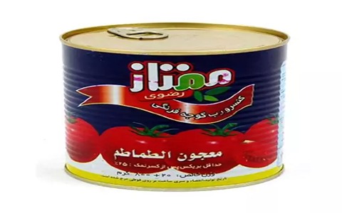 تصویر 2 از قیمت رب گوجه فرنگی ممتاز رضوی + خرید باور نکردنی