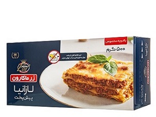 تصویر 2 از قیمت خرید لازانیا نیمه اماده زر ماکارون + فروش ویژه