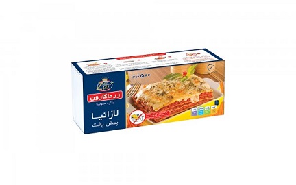 تصویر 1 از قیمت خرید لازانیا نیمه اماده زر ماکارون + فروش ویژه