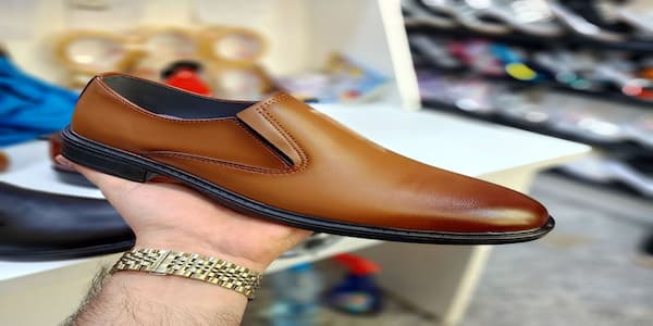 تصویر 2 از خرید کفش مجلسی مردانه رویه خارجی درجه یک + قیمت عالی باکیفیت