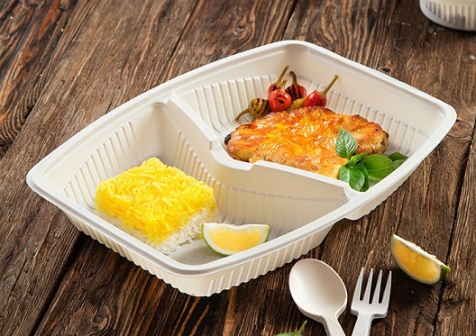 تصویر 1 از خرید ظرف دوخانه گیاهی + قیمت فروش استثنایی