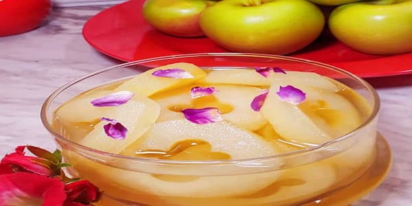 تصویر 1 از خرید کمپوت سیب بدون شکر  + قیمت فروش استثنایی