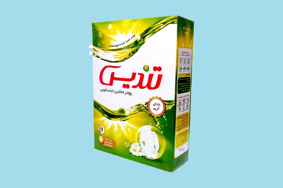 تصویر 2 از خرید پودر لباسشویی تندیس + قیمت فروش استثنایی