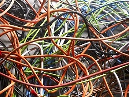 تصویر 1 از خرید کابل برق تک رشته + قیمت فروش استثنایی